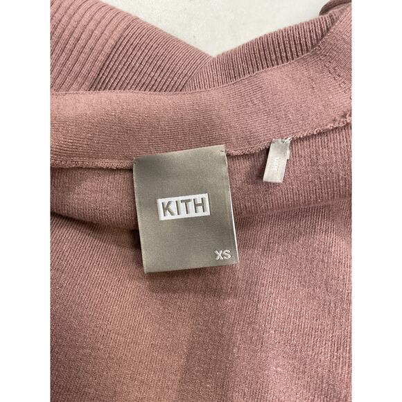 Kith 'Gemma' Pink Long Sleeve Cardigan Size XS - Picture 4 of 5